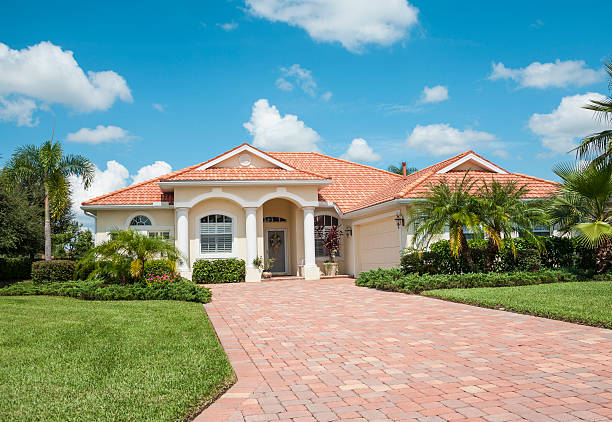 Cobblestone Driveway Pavers in West University Place, TX